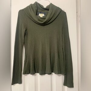 Maeve by Anthropologie Turtle Neck Blouse Small